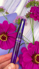 Leonardo × @nibsandflourishes Fioritura Viola (Rhodium Trim) Fountain Pen