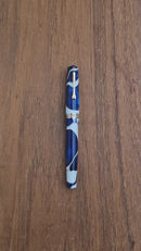 Leonardo Fountain Pen - Momento Magico - Onda Blue (14K Gold)