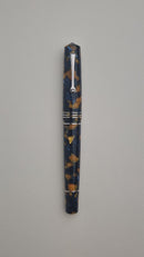 Leonardo Fountain Pen - Momento Zero Grande 2.0 - Crepuscolo Marino (Stainless Steel)