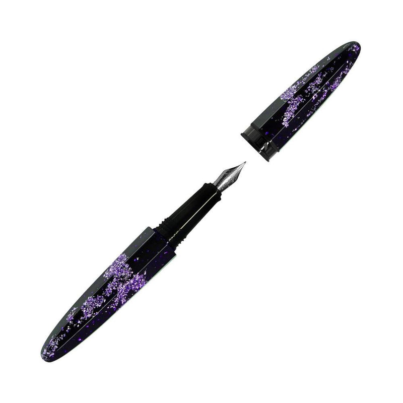 BENU Minima Purple Flame Fountain Pen (cap and nib)