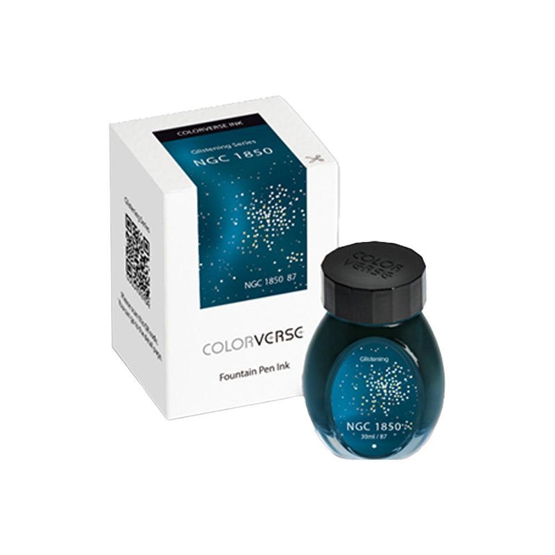Colorverse NGC 1850 No. 87 (Glistening) Ink Bottle - 30ml (bottle and box)