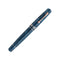 Leonardo Fountain Pen - Momento Zero (Stainless Steel) - Blue Positano