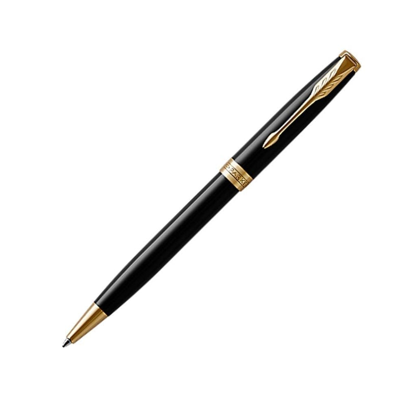 Parker Sonnet Ballpoint Pen - Black Lacquer - Gold Trim