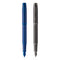Parker Fountain Pen - IM Monochrome - Titanium & Blue
