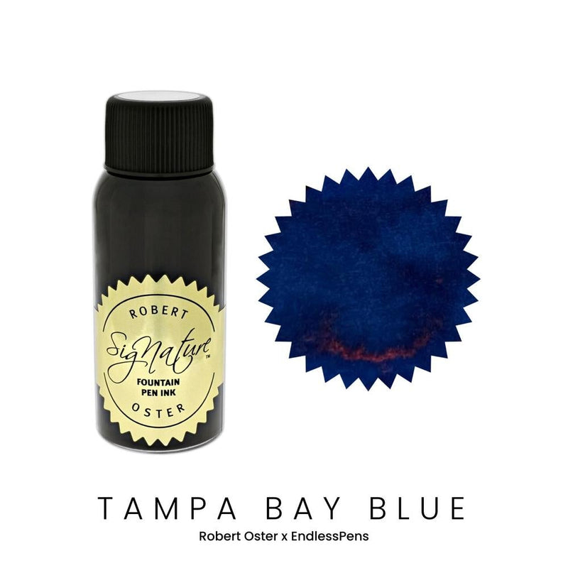Robert Oster Ink Bottle (50ml) - Tampa Bay Blue - Endless Exclusive (2021)